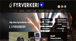 Desktop Screenshot of fyrverkeri.eu
